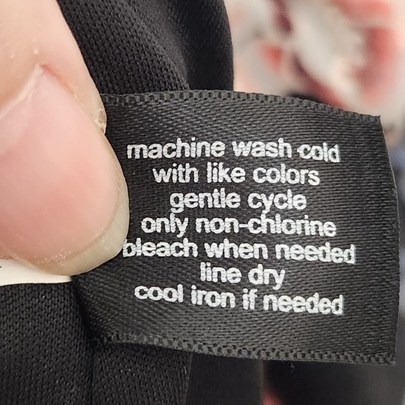 Lane Bryant Black Floral Swiss Dot Short sleeve Maxi Women's Dress 24 - Picture 4 of 10